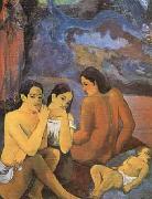 Paul Gauguin Where do we come from (mk07) oil painting on canvas
